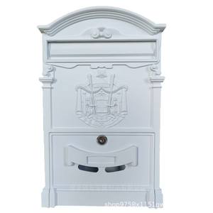 Kotak Surat Villa Eropa Bergaya Barok Italia, Kotak Surat Halaman, Kotak Surat Luar Ruangan, Kotak Surat Luar Ruangan dari Aluminium Cor - Product Image 5