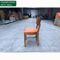 Ensemble table et chaises de restaurant vintage en PU rembourré, banc de style booth, table et chaises en bois pour usage commercial