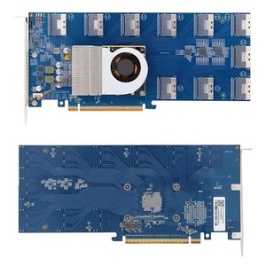การ์ดขยาย PCIe 4.0 ความเร็วสูง PLX88096 10 พอร์ต X16 SFF8654 สวิตช์สำหรับเซิร์ฟเวอร์ GPU การ์ดขยาย PCIe 4.0 ความเร็วสูง PLX88096 - Product Image 6