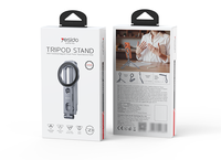 Support de téléphone pliable magnétique multifonctionnel Yesido en alliage d'aluminium avec poignée antidérapante en silicone, pour main et bureau, C231