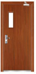 Thiết kế hiện đại cửa thép chống cháy thiết bị thoát hiểm 60/120/180 phút nhà máy trực tiếp nhập nội thất hoàn thành bề mặt cháy - Product Image 2