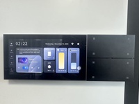 Panneau de commande central mural, contrôleur, hub Zigbee, écran tactile 6 pouces, panneau de commande intelligent Tuya pour la maison intelligente avec 8 interrupteurs intelligents