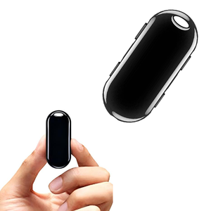 เครื่องบันทึกเสียงดิจิตอลแบบสวมใส่ได้ รูปแบบจี้ห้อยคอ วัสดุโลหะผสมสังกะสี บันทึกเสียงแบบ WAV ควบคุมด้วยเสียงด้วยปุ่มเดียว ขายดี - Product Image 1