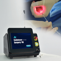 Écran tactile de haute qualité 980nm 1470nm Diode Laser EVLT Laser Machine pour l'enlèvement des vaisseaux sanguins