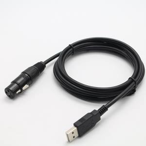 Cable Serial FTDI RS485 USB a XLR de 3 Pines Hembra, Cable de Micrófono, Adaptador de Audio Profesional para Micrófonos y Mezcladoras - Product Image 3