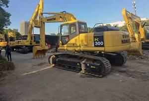 Excavadora de cadenas Komatsu PC300-7 usada de origen japonés, excavadora hidráulica robusta con cazo de excavación, precio competitivo - Product Image 6