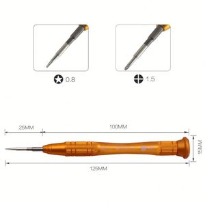 BESTOOL 8877A multifunción Phillips PH000 mango plano 5 Puntos <span class=keywords><strong>Estrella</strong></span> <span class=keywords><strong>destornillador</strong></span> portátil para <span class=keywords><strong>iPhone</strong></span> 4 4S 5 portátil Samsung - Product Image 2