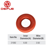 DEFUS Vente en gros de pièces automobiles Kits de réparation d'injecteurs de carburant Joint torique en caoutchouc TS-21092 21092 6*3.5mm
