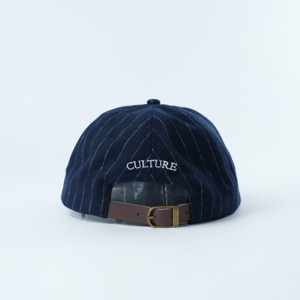 Gorro de Lana Personalizado de Alta Calidad con Logotipo Bordado en 2D para Hombre, Gorra de Lana Azul Marino con Cierre a Presión - Product Image 5