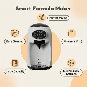 Preparatore di <span class=keywords><strong>Latte</strong></span> <span class=keywords><strong>in</strong></span> <span class=keywords><strong>Polvere</strong></span> per Neonati con 4 Impostazioni di Temperatura, Dispenser per Biberon Anti-Colica Senza BPA - Product Image 3