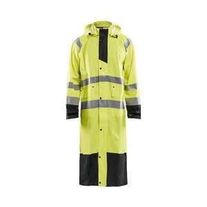BLAKLADER - 4325200033994XL Manteau de pluie haute visibilité Niveau 1 Jaune/Noir-EAN 7330509571323 PROTECTION CONTRE LES TEMPS - Product Image 1