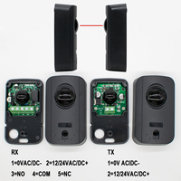 Sensor Detector Infrarrojo DC 12v 24v Fotocélula de Seguridad de Haz para Puerta, Portón, Ventana, Alarma Antirrobo y Estacionamiento