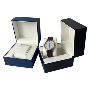 Confezione di Lusso Personalizzata in Cartone Rigido Ecologico Resistente all'Acqua con Stampa in Lamina d'Oro Beige per Accessori Orologi - Product Image 4