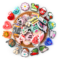 Kovict Perles à mâcher en silicone sans BPA, motif animaux de dessin animé, pour la fabrication de chaînes de sucettes DIY, accessoires de dentition pour bébés, jouets à perles focales, vente chaude