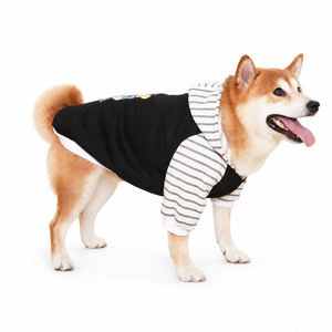 Sudadera con Capucha para <span class=keywords><strong>Perro</strong></span> de Dos Patas con Rayas y Mangas Raglán, Ecológica, Cálida, de Forro Polar, Informal, para Perros Pequeños y Grandes, Tallas S-9XL - Product Image 3