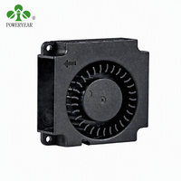 Ventilateur soufflant CC haute performance Poweryear 4010 40x40x10mm, conception sans balais pour système de refroidissement et ventilation d'armoires, débit d'air élevé