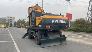 Excavadoras originales Hyundai 210w-9 20 TON Excavadora usada Excavadora sobre orugas Hyundai 210w-9 Excavadora a la venta - Product Image 3