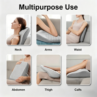 COSMO Nouveau Coussin de Massage Multifonctionnel à Brancher, Tapotement Shiatsu pour Épaules, Cou, Taille, Dos, Soin Musculaire Profond
