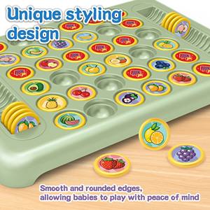 Детская настольная игра «Реверс» с цветными фруктами, развивающая память, для соревнований и взаимодействия родителей и детей, головоломка для тренировки памяти - Product Image 2