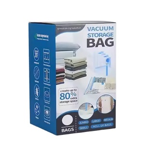 Factory Sell Space Save Foldable Vacuum <b>Bags</b> for Travel PE+PA Storage <b>Bag</b> Large Capacity Pillow Vacuum Seal <b>Bags</b> - Product Image 3