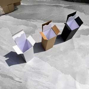 Customized <b>White</b> Cardboard <b>Box</b> Cowhide Design Black Card+Inner Tray Printing for Cosmetics for Gifting Socks Packaging - Product Image 5