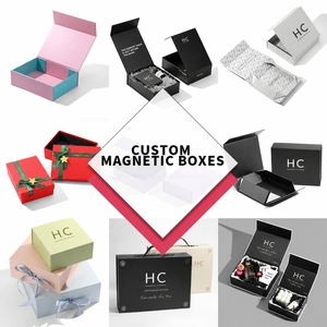 Premium Cosmetic Gift Box Magnetic Folding Packaging Custom Logo Luxury Appearance Recyclable Material Flat Pack Brand Solution - Product Image 3