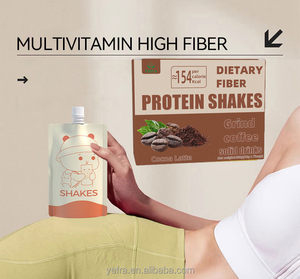 Batidos de Proteína con Leche y Cacao, Café Molido, Bebidas Sólidas, Reemplazo de Comidas, Nutrición, Dieta, Pérdida de Peso, Jugo en Polvo para Adelgazar - Product Image 6
