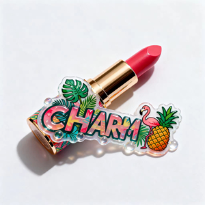 Wholesale Custom Brand logo <b>Waterproof</b> Gold Foil Stickers Luxury <b>Labels</b> - Product Image 4