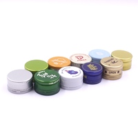 Capuchon à vis en aluminium 28mm 38mm, pour bouteille d'eau liqueur, en stock, livraison gratuite