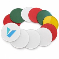 Logo personnalisé couleur Anime Table vierge Cocktail tasse à thé tapis assiette Bar vin café boisson acrylique sous-verres ensemble