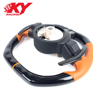 Volant en fibre de carbone personnalisé pour BMW 320 525 F10 F20 F30 F15 F25 F07 F01 F82 M3 M4 M5 G11 G12 G13 G14 G15 G16 G30 - Product Image 4