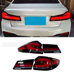 Pour BMW Série 5 G30 G38 2018-2020, feux de jour à LED, feux antibrouillard étanches, ensemble de feux arrière, kit carrosserie - Product Image 2