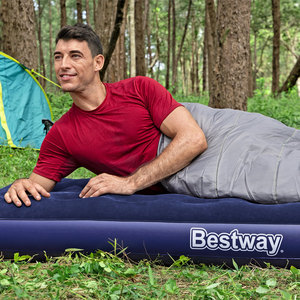 Colchón <span class=keywords><strong>Inflable</strong></span> <span class=keywords><strong>Bestway</strong></span> 67001 de 188 cm x 99 cm x 22 cm, Tamaño Individual, para Camping, Ecológico, para Hospital, Hotel, Dormitorio - Product Image 4
