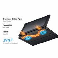 Computadora Industrial Resistente con IA de 14 Pulgadas, Portátil para Exteriores de 1000nits, Batería Intercambiable en Caliente para Trabajo de Misión Crítica, DDR, SSD, RAM