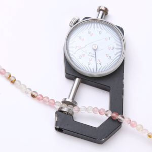 Perles de pierres précieuses d'agate naturelle pour la fabrication de bijoux 2247 Hauteurs 8 mm et 3 mm - Product Image 2