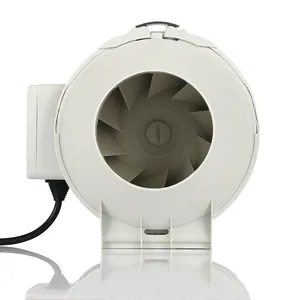 Ventilatore di ventilazione di scarico del condotto del soffitto di plastica da 4 pollici 12 Volt di vendita calda