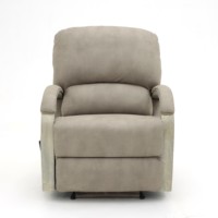 Fauteuil inclinable manuel en tissu moderne Geeksofa avec fonction de bascule pivotante et de massage extensible pour le mobilier de salon