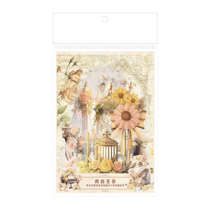 25 parça/paket yapışkan çıkartmalar sirkadiyen fantezi şiir serisi PET el kitabı kolaj DIY mesaj çıkartmaları - Product Image 5