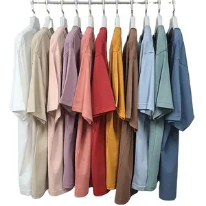 Großhandel Hot Style 100% Baumwolle 200gsm 35 Farben Männer Frauen Unisex anpassbare leere lässige T-Shirt Herren T-Shirt
