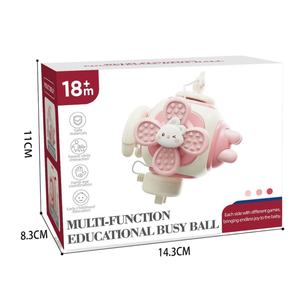 EPT ชุดของเล่นเสริมพัฒนาการเด็กเล็ก <span class=keywords><strong>6</strong></span>-in-1 บีบี้บิซซี่คิวบ์ มอนเตสซอรี่ ของเล่นเสริมประสาทสัมผัสสำหรับ<span class=keywords><strong>พัฒนาการ</strong></span>เด็กวัยแรกเกิด - Product Image 5