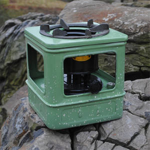 Kompor Minyak Tanah Diesel 10-Tungku untuk Berkemah di Luar Ruangan 641 #   Pemanas Teras Rumah Tangga untuk Piknik Musim Dingin, Pembakar untuk Mendaki Gunung - Tipe Gas - Product Image 1