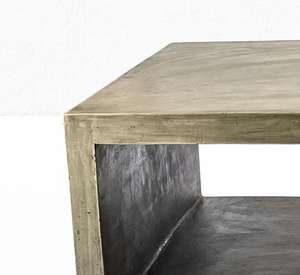 VN, muebles de exterior personalizados, mesa de sofá duradera, mesa de centro de hormigón multiusos para sala de estar y uso en el hogar y la Oficina - Product Image 2