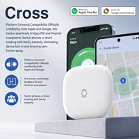 Traceur GPS intelligent Android mondial Google, localisateur de clés sans fil, dispositif anti-perte étanche avec batterie 1 an pour animaux de compagnie