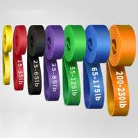 Resistencia pesada Elástico TPE Ecológico Uso universal Pull-Up Fitness Entrenamiento de fuerza Culturismo Entrenamiento Bandas de ejercicio