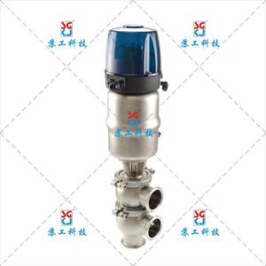 Intelligent Sanitary LL Type Pneumatic Directional <b>Valve</b> Diverting <b>Control</b> <b>Valve</b> with Pneumatic Pneumatic Directional <b>Valve</b> - Product Image 4