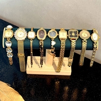 Montre pour femme Milisa, nouvelle collection, luxe léger, mode, or massif, quartz, fabrication de niche