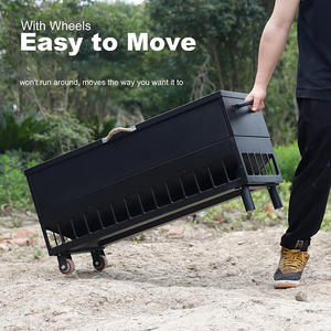 JH-Mech Mangeoire automatique à grande capacité de 120 lb pour poulets, canards et oies - Product Image 6