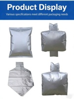 Sac en vrac industriel carré à cloisons avec doublure en feuille d'aluminium, résistant à l'humidité, à l'eau et à la lumière