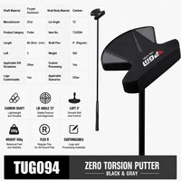 Putter de golf sur mesure usiné CNC à couple nul, tête de mallette usinée avec précision, angle de lie équilibré, MOI élevé, putter stable pour hommes