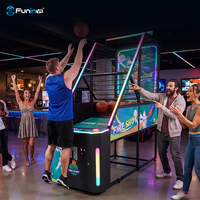 Machine de jeu de tir de basket de rue à monnayeur pour arcade de récompenses, vente en gros